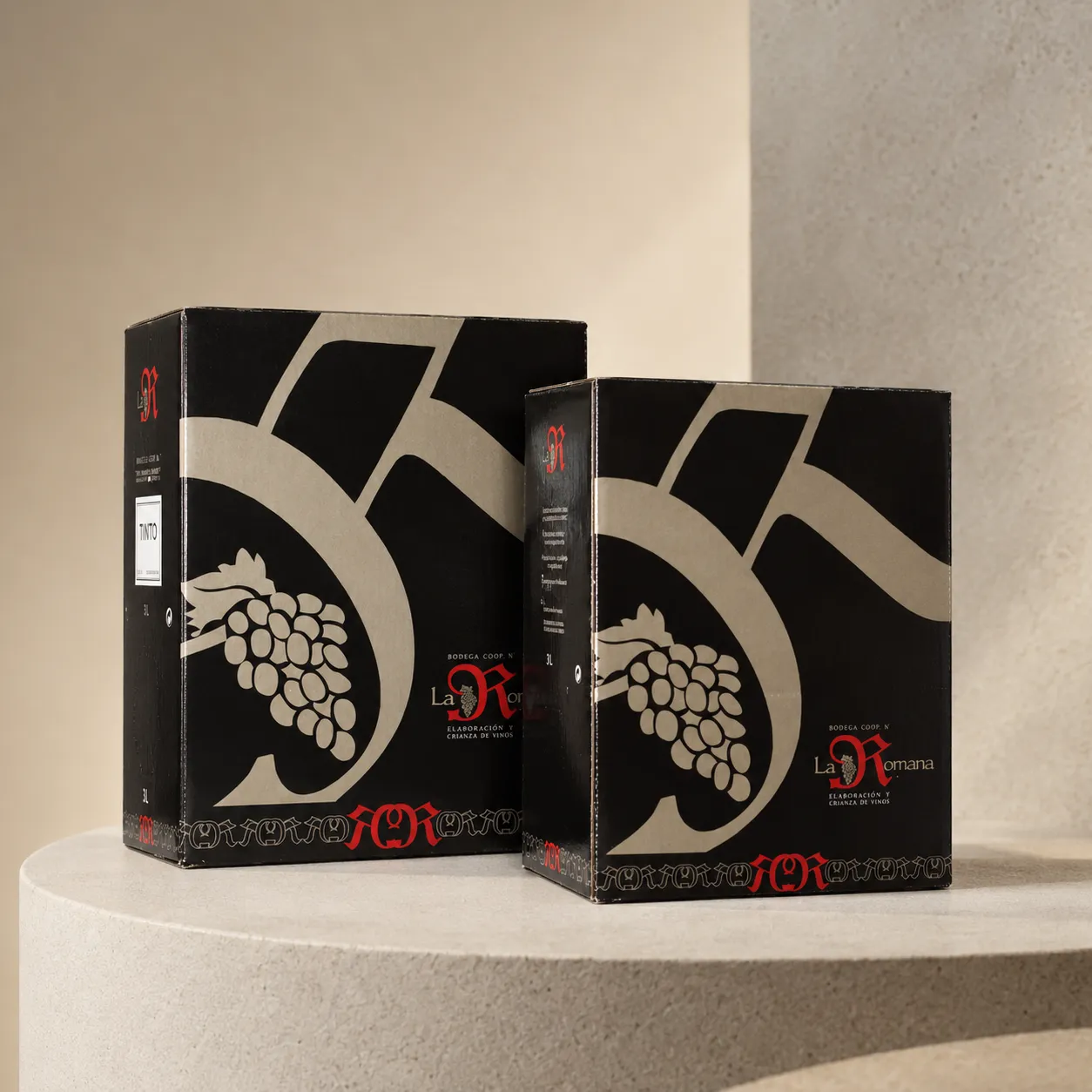 Wijn in box